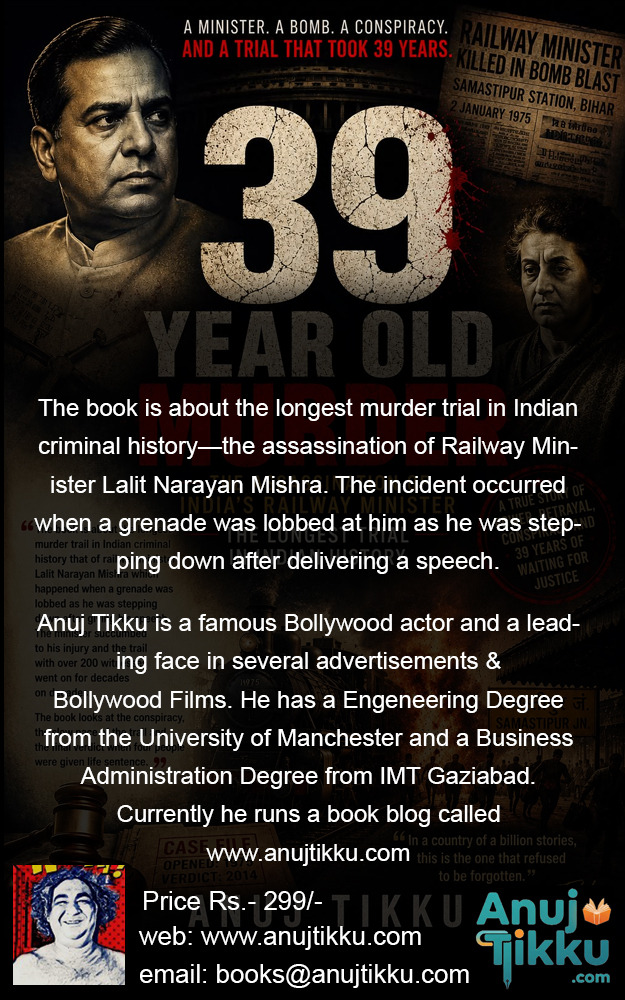 The 39-Year-Old Murder - The Assassination of India's Railway Minister and the Longest Trial in Indian History - Image 2