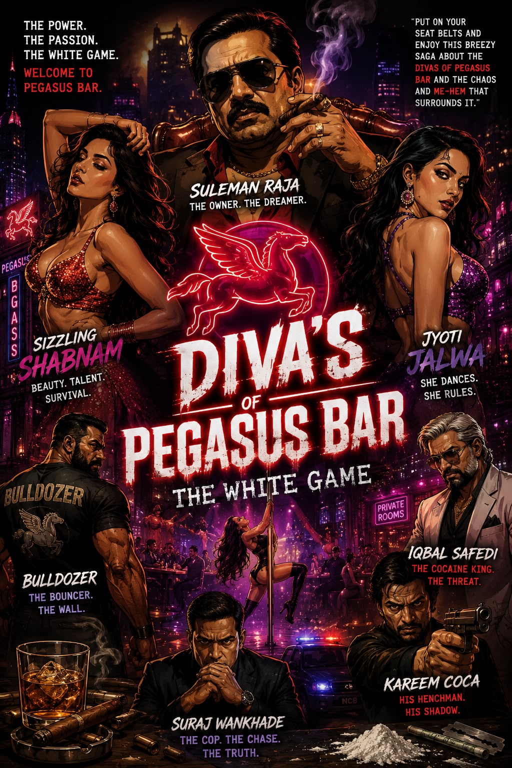 Diva’s of Pegasus Bar - Comic Version