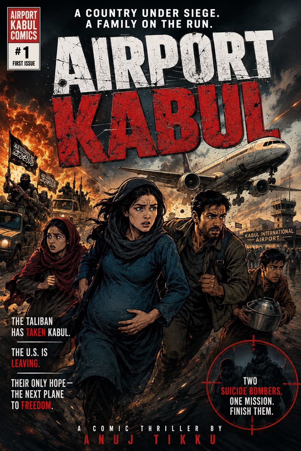 Airport Kabul - Comic Version